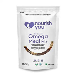 Nourish You OMEGA MEAL MIX 200G | Pack of 3 - EarthBased 