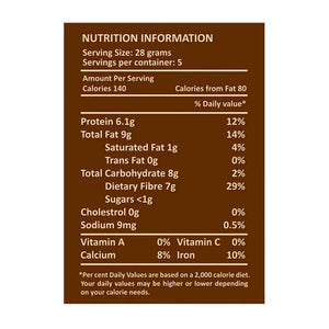 Nourish You ORGANIC RAW FLAX SEEDS 150G | Pack of 5 - EarthBased 