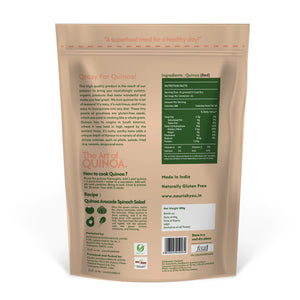 Nourish You ORGANIC RED QUINOA 500G - EarthBased 