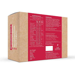 Nourish Organics Oats Cranberry Cookies (Pack of 5x2) - Wheat-Free - EarthBased 