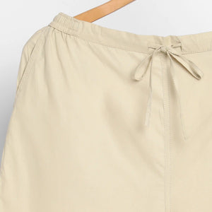 Organic Cotton & Natural Dyed Womens Henna Green Color Slim Fit Pants by Livbio - EarthBased 