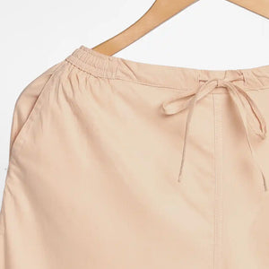 Organic Cotton & Natural Dyed Womens Sandal Wood Color Slim Fit Pants by Livbio - EarthBased 