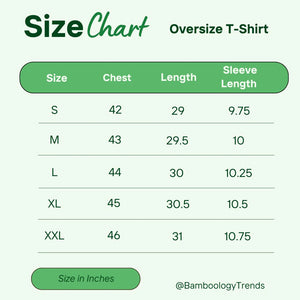 Women Oversized Bamboo T-Shirt – Soft, Breathable & Sustainable - EarthBased 