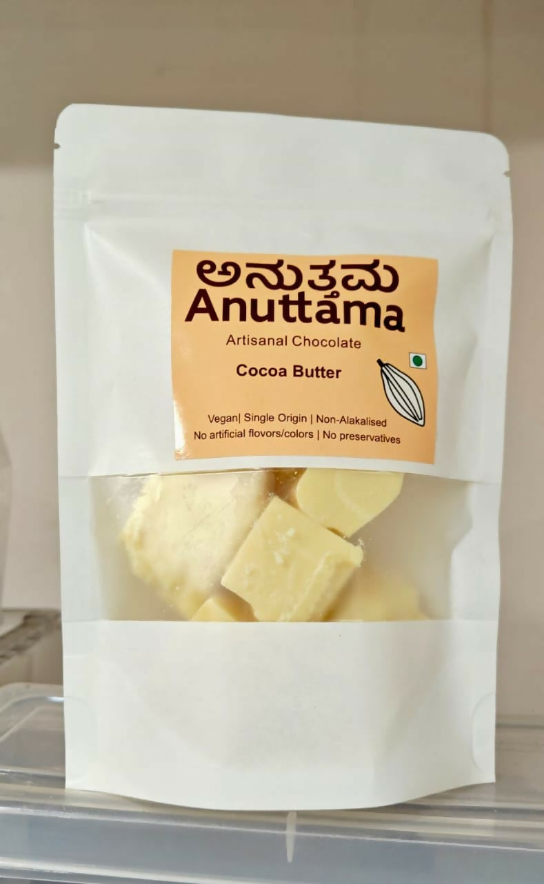 Cocoa Butter | Raw Cocoa Butter | Non-Deodorized Cocoa Butter | - EarthBased 