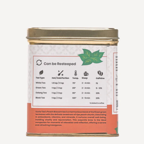 Peach Blossom Tea by Lluvia Tea - EarthBased 
