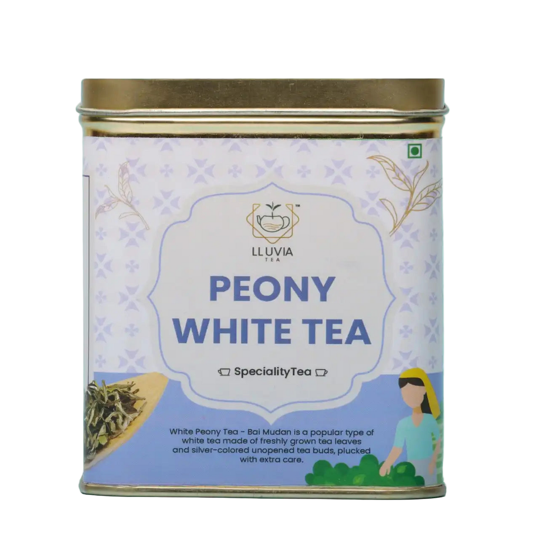Peony White Tea by Lluvia Tea - EarthBased 