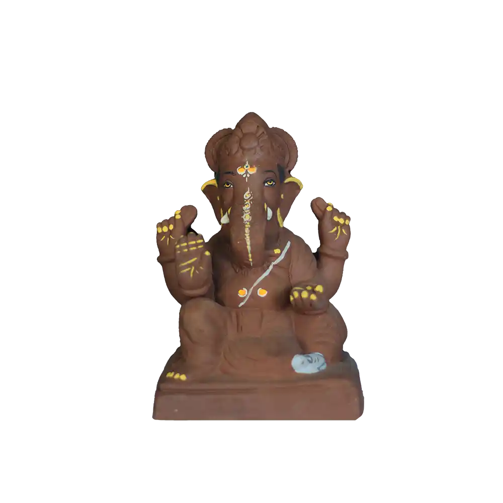 Peshwai  Ganapathi Murti ( 8 Inch ) - EarthBased 