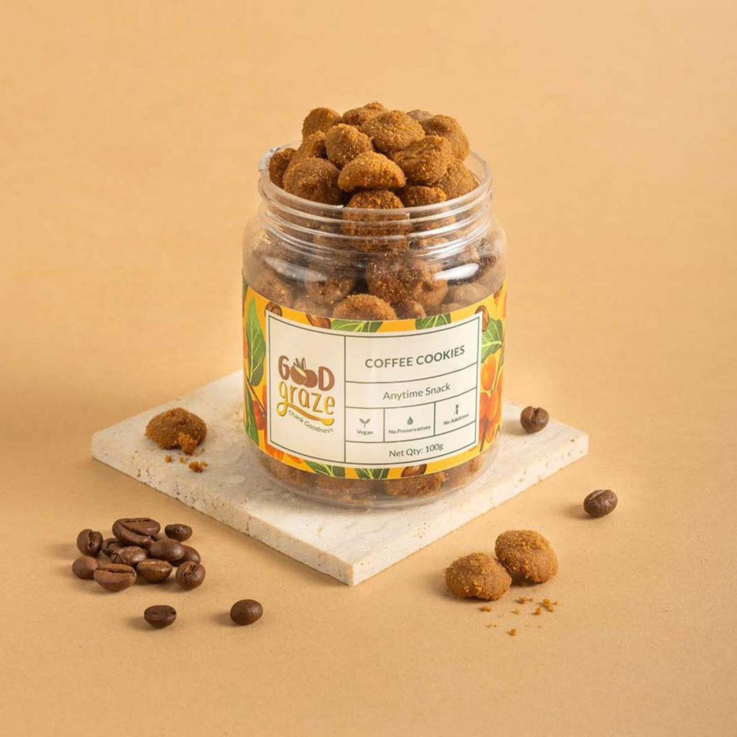 Good Graze Coffee Cookies 200g - EarthBased