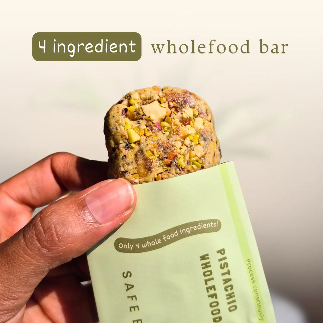 Pistachio wholefood bar 40g (Pack of 4)