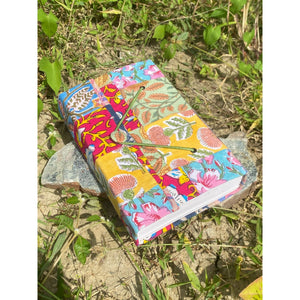 Recycled Paper Vintage Journal (MULTICOLOR) - Jumbo - EarthBased 