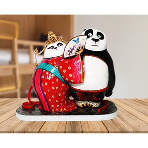 Po and Mei Mei's Radiant Duet Lamp | KungFu Panda | Gulessence - EarthBased 