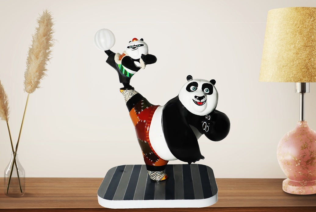 Po and Sim's Playful Balancing Act Lamp | Rasa Asthetic | Gulessence - Gulessence