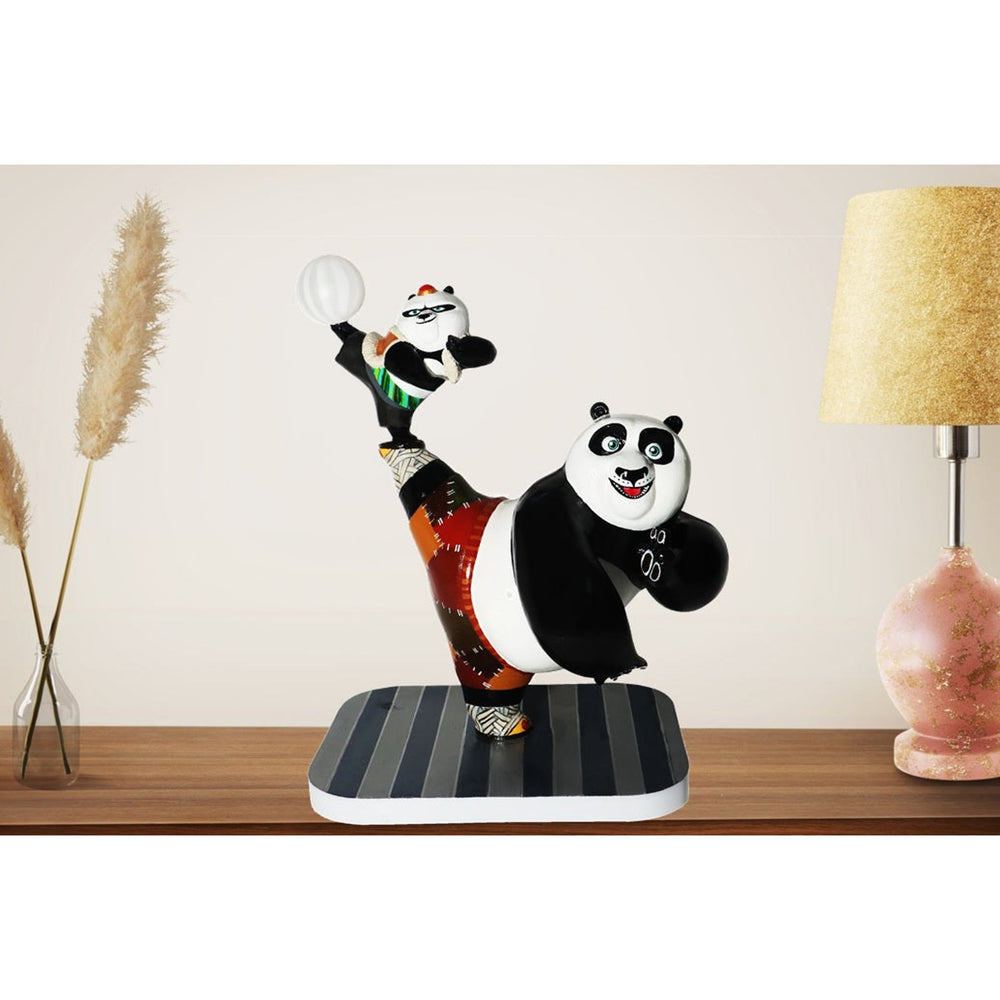 Po and Sim's Playful Balancing Act Lamp | KungFu Panda | Gulessence - EarthBased 