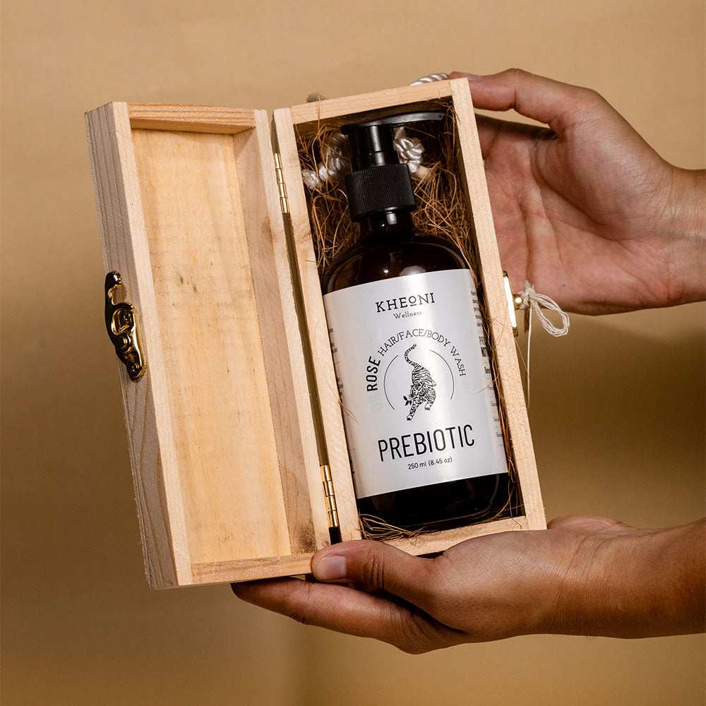 Prebiotic Rose | 3-in-1 Hair, Face & Body Wash - EarthBased 