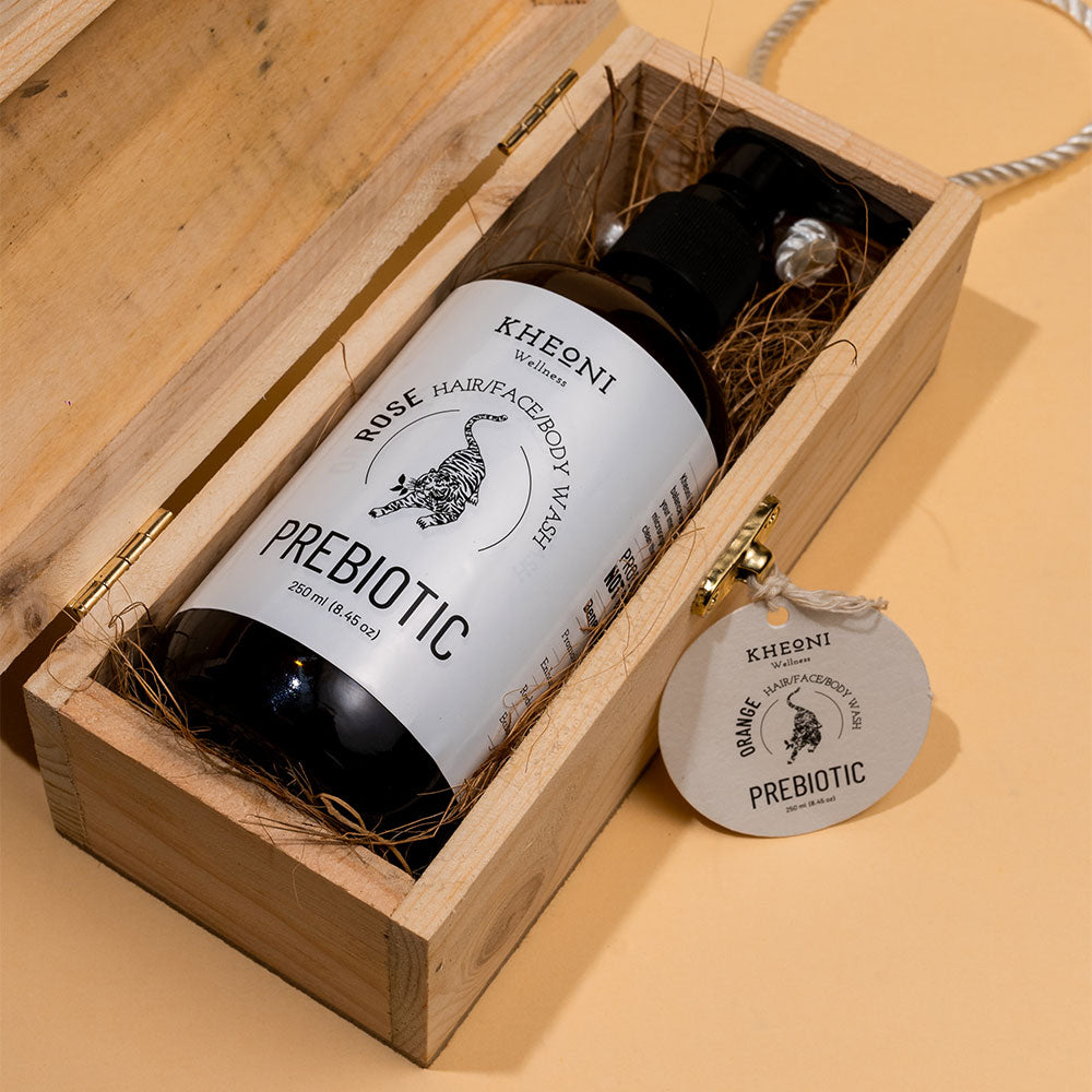 Prebiotic Rose | 3-in-1 Hair, Face & Body Wash - EarthBased 