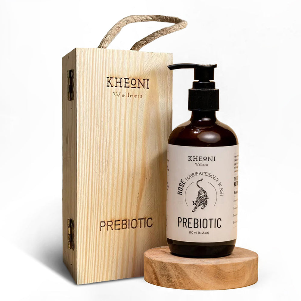 Prebiotic Rose | 3-in-1 Hair, Face & Body Wash - EarthBased 