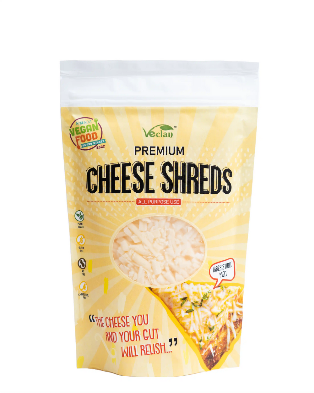 Premium Vegan Cheese Shred - EarthBased 