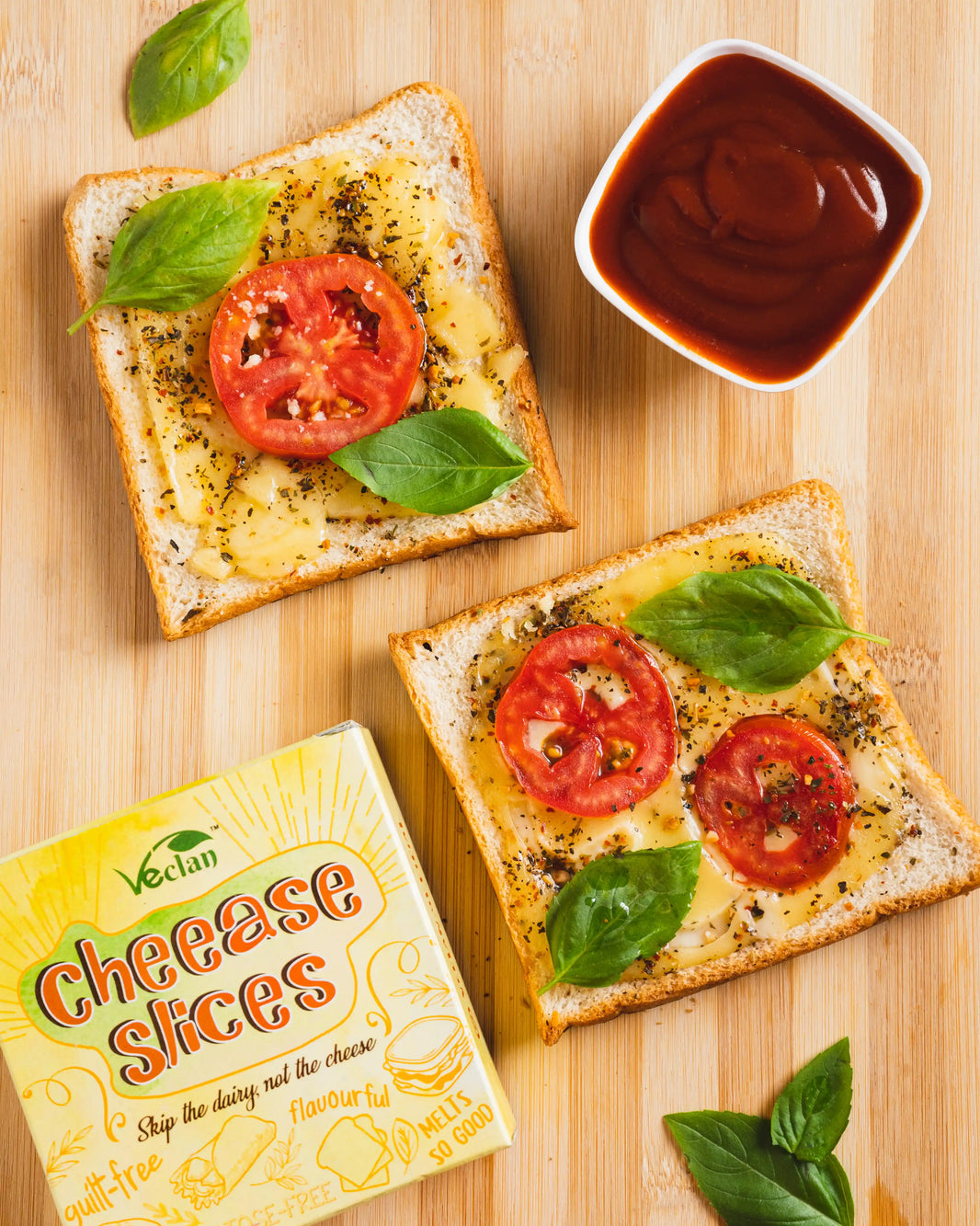 Premium Vegan Cheese Slices - EarthBased 