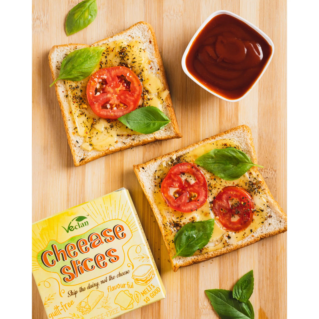 Premium Vegan Cheese Slices - EarthBased 