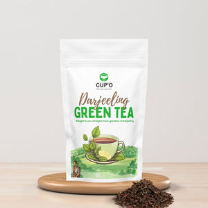 CUP'O (cupo) Darjeeling Green Tea | Garden fresh - EarthBased 