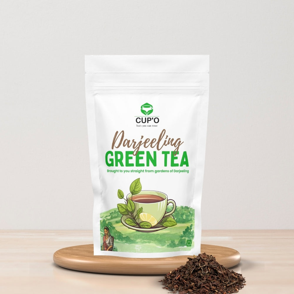 CUP'O (cupo) Darjeeling Green Tea | Garden fresh - EarthBased 