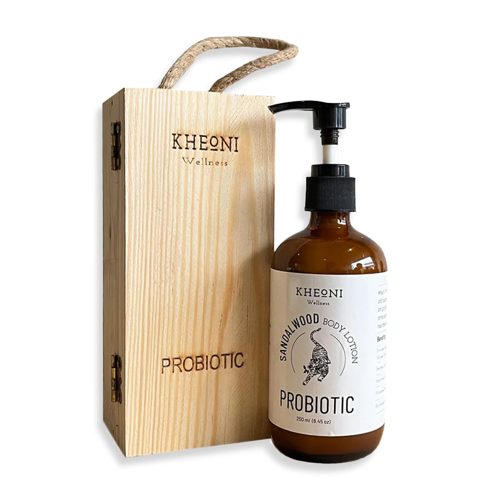 Probiotic Sandalwood Body Lotion - EarthBased 