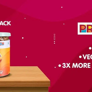 PROMUNCH Roasted Soya Snack | Vegan |Gluten-Free | Protein Mix 2 in 1 Peri Peri 150g (Pack of 2) - EarthBased 
