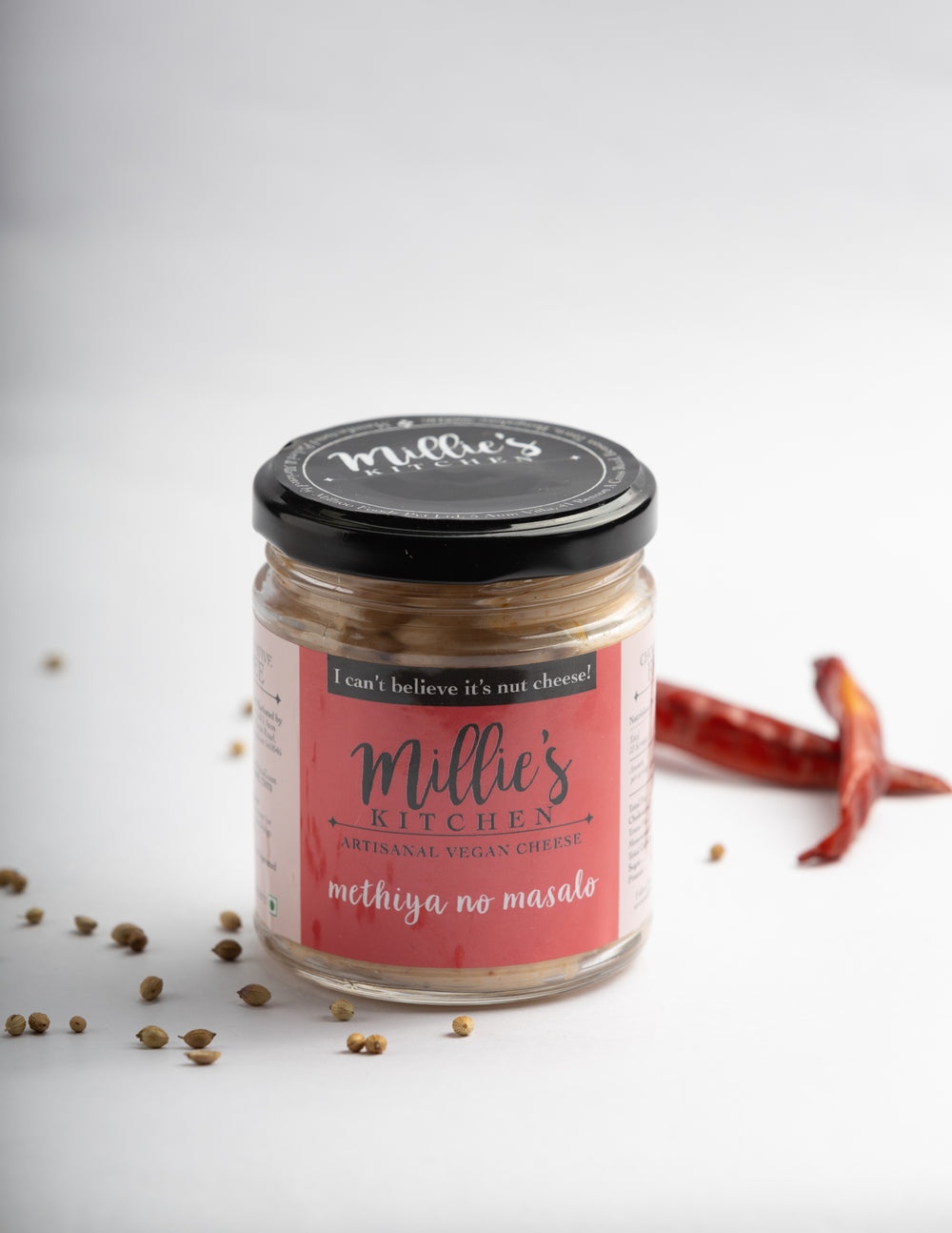 Methiyano Masalo | Millie's Vegan Cheese - EarthBased 