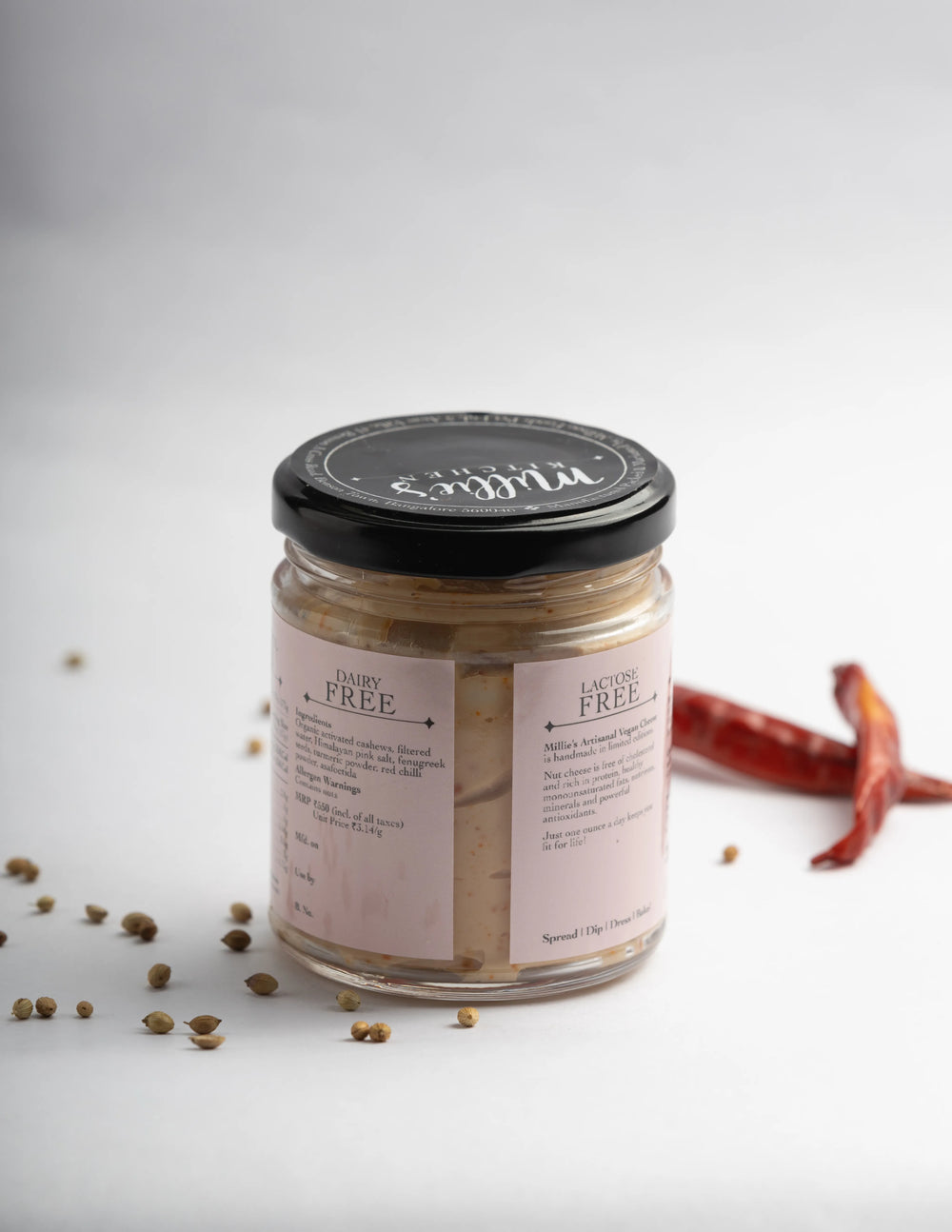 Methiyano Masalo | Millie's Vegan Cheese - EarthBased 