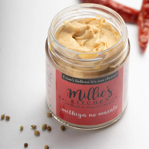 Methiyano Masalo | Millie's Vegan Cheese - EarthBased 