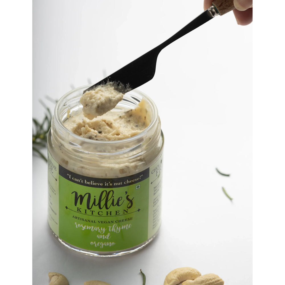 Rosemary Thyme and Oregano | Millie's Vegan Cheese - EarthBased 