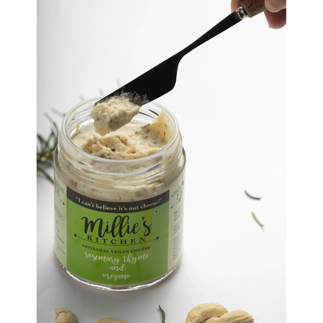 Rosemary Thyme and Oregano | Millie's Vegan Cheese - EarthBased 