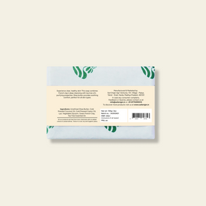 Green French Clay & Tea Tree Body Soap With Shea Butter - 100 Gm | Pack of 2 - EarthBased 