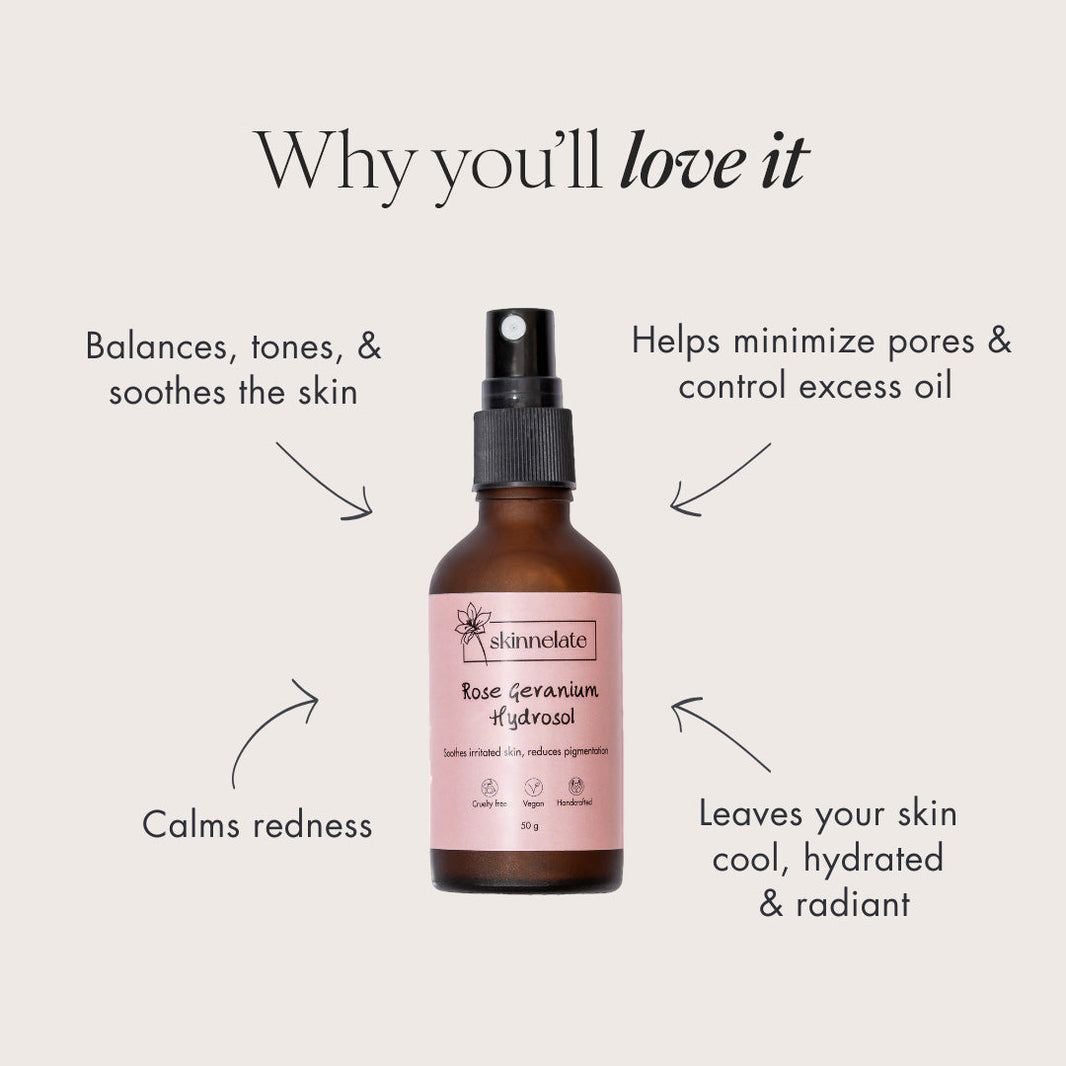 Rose Geranium Hydrosol | 50g