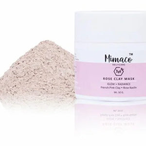 ROSE CLAY MASK - Promotes Glow & Radiance - EarthBased 