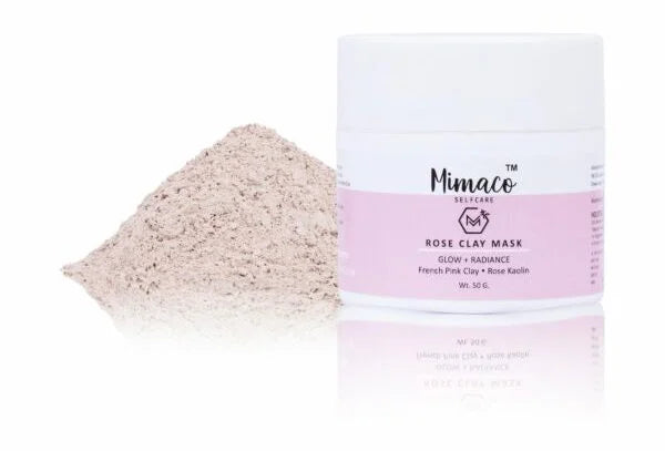 ROSE CLAY MASK - Promotes Glow & Radiance - EarthBased 
