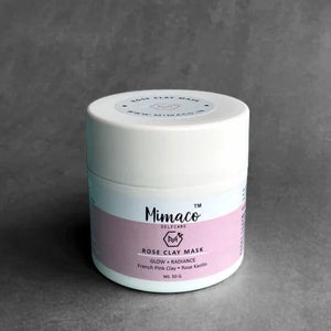 ROSE CLAY MASK - Promotes Glow & Radiance - EarthBased 