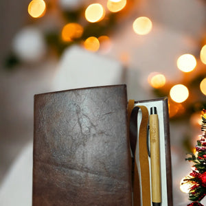 Recycled Paper Vegan Leather Journal - A6 | ONEarth - EarthBased 