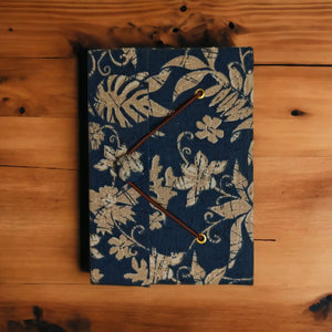Recycled Paper Vintage Journal (BLUE) - Small | ONEarth - EarthBased 