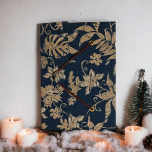 Recycled Paper Vintage Journal (BLUE) - Small | ONEarth - EarthBased 