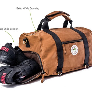 Rhino Duffel - Charcoal Black | Clan Earth - EarthBased 