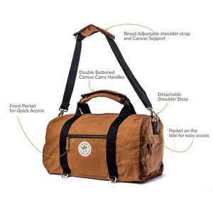Rhino Duffel - Navy Blue | Clan Earth - EarthBased 