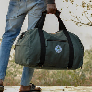 Rhino Duffel - Olive Green | Clan Earth - EarthBased 