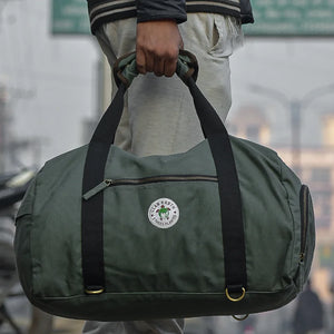 Rhino Duffel - Olive Green | Clan Earth - EarthBased 