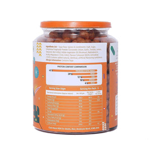 PROMUNCH Roasted Soya Snack | Vegan |Gluten-Free | Flavor: Peri-Peri 300 g Pack of 1 - EarthBased 