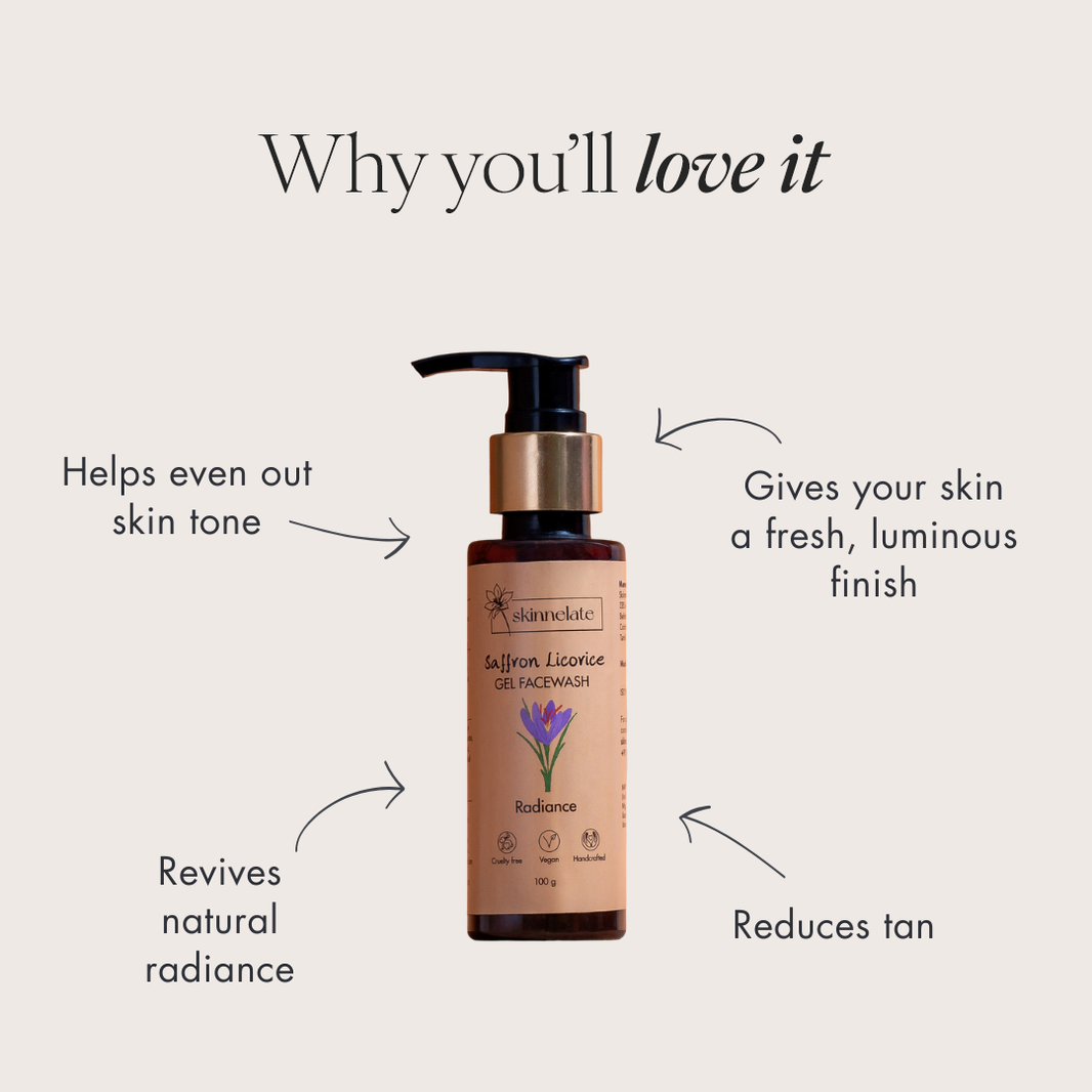 Saffron Licorice Face Wash | 100g