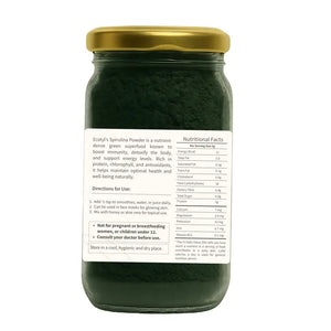 Ecotyl Spirulina Powder | Superfood | High Protein & Nutrients | 100g - EarthBased 