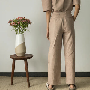 SPLIT-HEM TROUSERS - EarthBased 