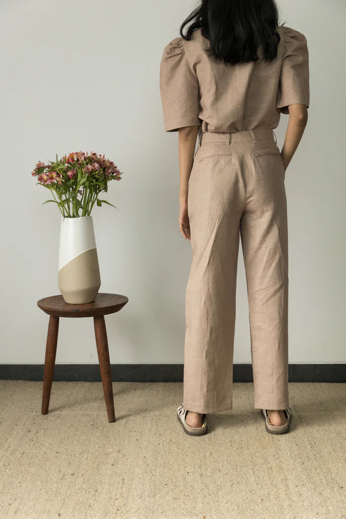 SPLIT-HEM TROUSERS - EarthBased 