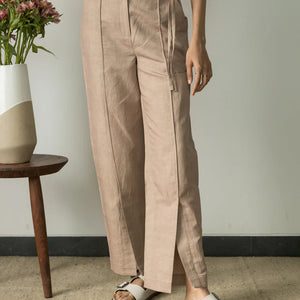 SPLIT-HEM TROUSERS - EarthBased 